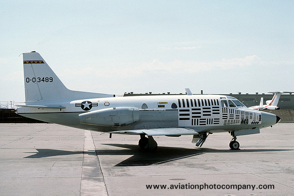 USAF North American T-39A Sabreliner 60-03489 (1975)