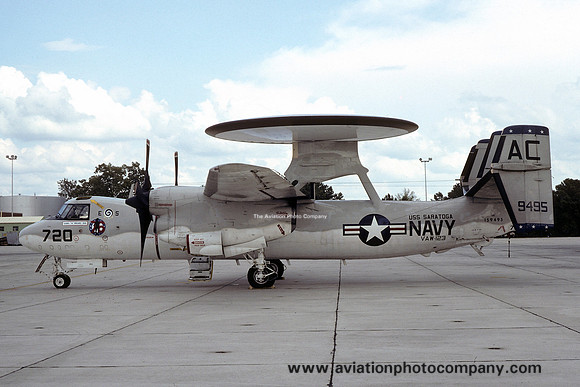 US Navy VAW-123 Grumman E-2C Hawkeye 159495/AC-720 (1976)