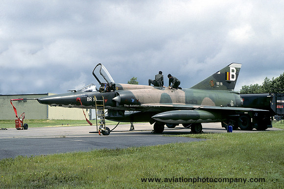 Belgian Air Force 2 Wing 42 Sml Dassault Mirage 5BR BR-18 (1980)