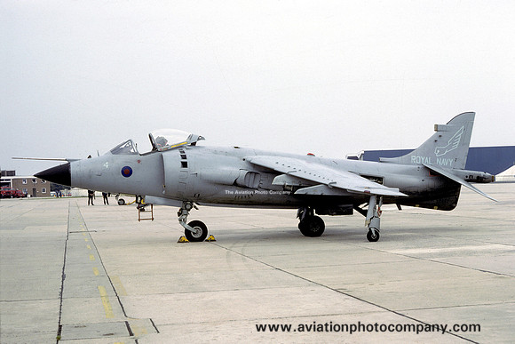 Royal Navy 899 Squadron Hawker Siddeley Sea Harrier FRS.1 XZ497/4 (1982)
