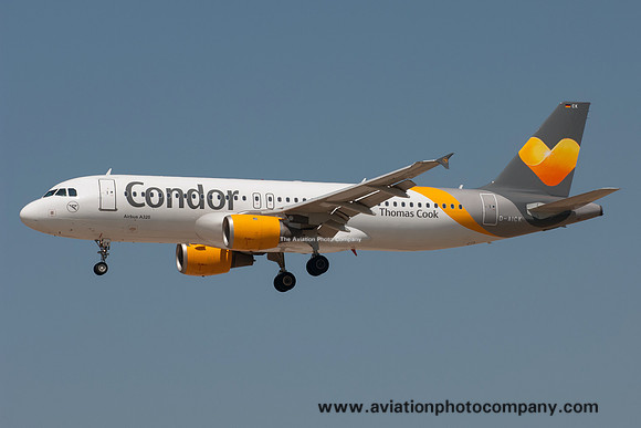Condor Airbus A320-200 D-AICK at Frankfurt (2015)