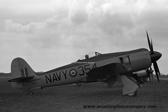 Royal Canadian Navy Hawker Sea Fury FB.11 WZ636 (1953)