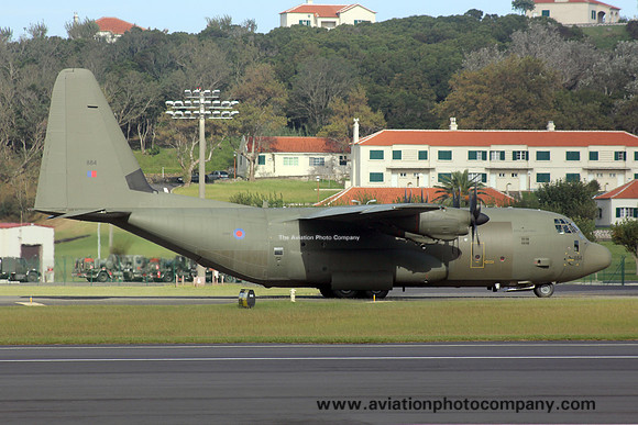 RAF Brize Norton Transport Wing Lockheed C-130 Hercules C.5 ZH884 at Lajes (2015)