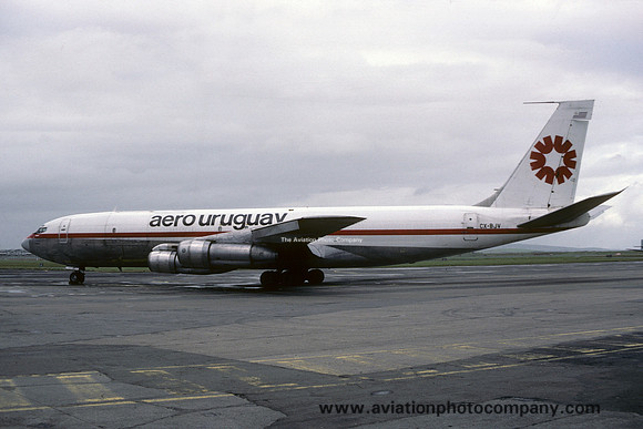 Aero Uruguay Boeing 707-300C CX-BJV (1981)