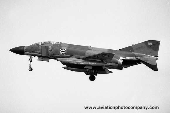 RAF 17 Squadron McDonnell F-4M Phantom FGR.2 XV483 (1972)