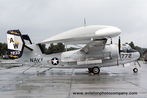 US Navy VAW-78 Grumman E-1B Tracer 147233/AW-772 (1975)