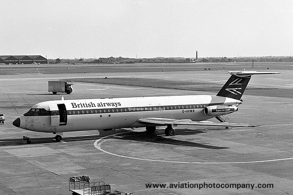 British Airways BAC-111 G-AVMN (1975)