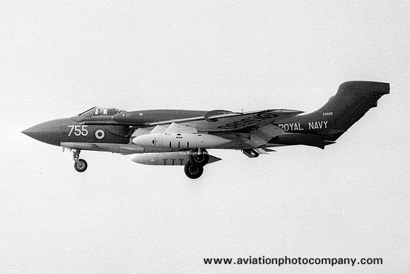 Royal Navy 890 Squadron De Havilland Sea Vixen FAW.2 XS580/755 (1971)