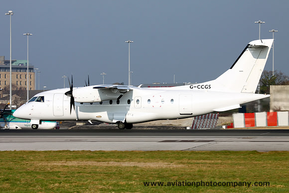 Suckling/FlyBe Dornier Do328-100 G-CCGS at Manchester (2013)