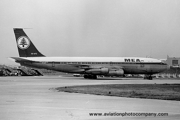 Middle East Airlines Boeing 720B OD-AFZ (1975)