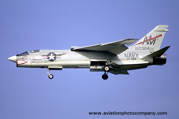 US Navy VF-194 Chance F-8J 150324/NM-211 (1972)