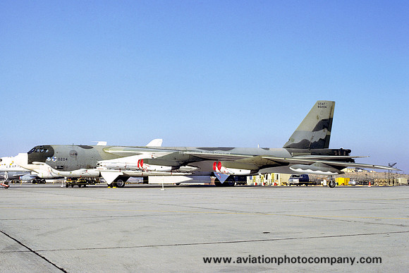 USAF AFFTC Boeing B-52G 58-0204 at Edwards AFB (1979)