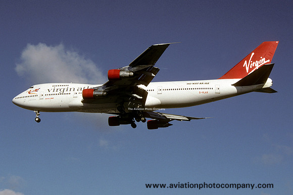 Virgin Atlantic Boeing 747-200 G-VLAX (1998)
