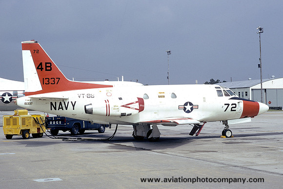 US Navy VT-86 North American T-39D 151337/4B-72 (1973)