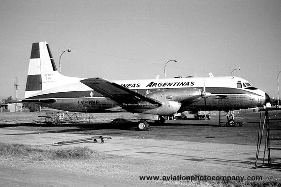 Aerolineas Argentinas Hawker Siddeley HS.748 LV-HHF (1968)