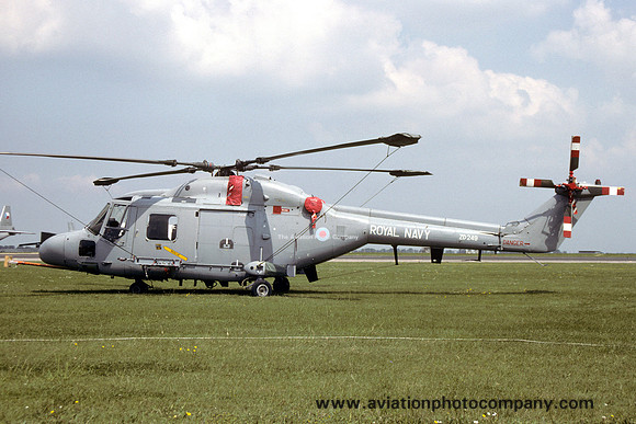 Royal Navy/A&AEE Westland Lynx HAS.3 ZD259 at IAT Boscombe Down (1992)