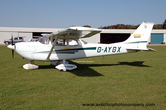 Reims Cessna F172M G-AYGX at Fenland (2012)