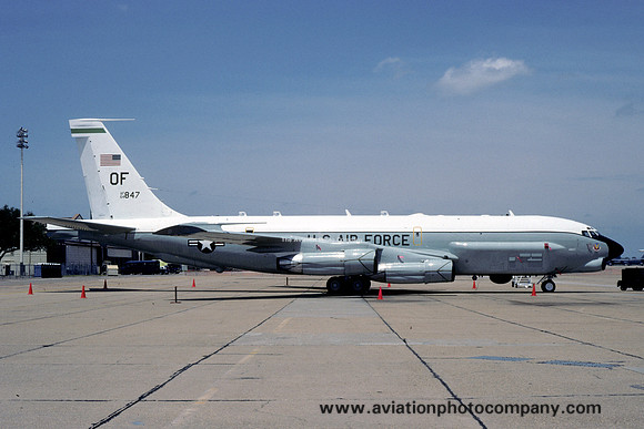 USAF 55th Wing Boeing RC-135U 64-14847 at Barksdale AFB Open House (1999)