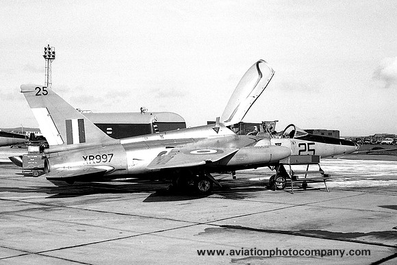 RAF 4 FTS Folland Gnat T.1 XR997/25 (1965)