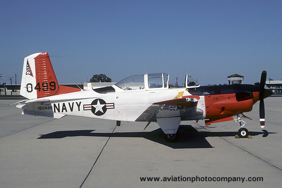 US Navy NATC ASW Beech T-34C Turbo Mentor 160499 (1985)