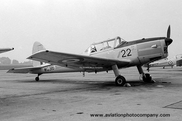 RAF 2 FTS DHC-1 Chipmunk T.10 WG316/22