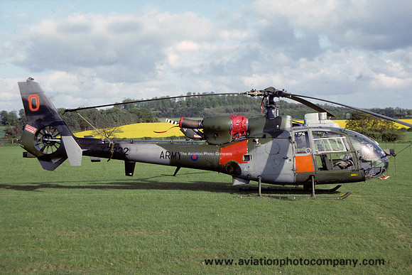 AAC 670 Squadron Westland Gazelle AH.1 XZ332/O (1992)