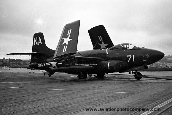 USN VC-4 Douglas F-10B 127021/NA71 on USS Antietam (CVN-36) (1953)