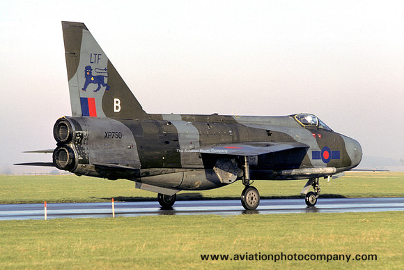 RAF LTF English Electric Lightning F.3 XP750/B (1978)