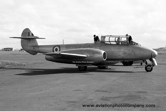 RAF Gloster Meteor T.7 WA723
