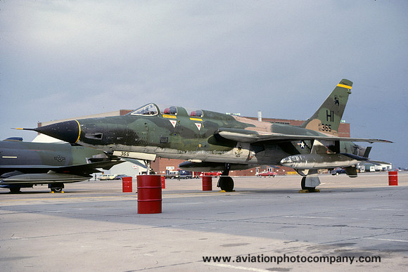 USAF AFRes Republic F-105F Thunderchief 63-8365 (1984)