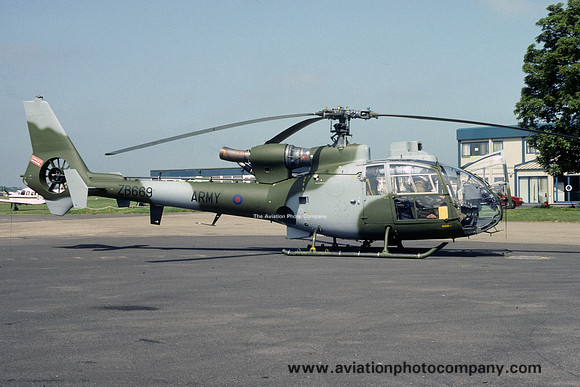 AAC Westland Gazelle AH.1 ZB669 (1992)