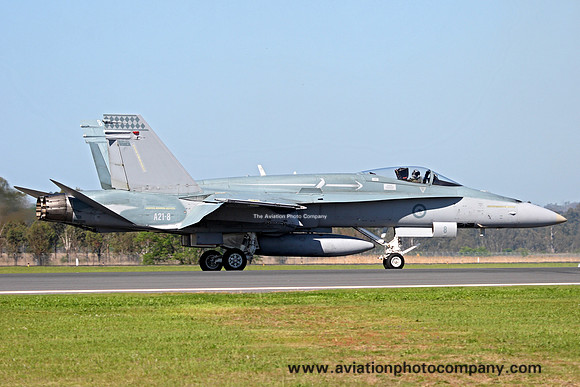 RAAF 75 Squadron McDonnell Douglas F/A-18A A21-8 (2008)