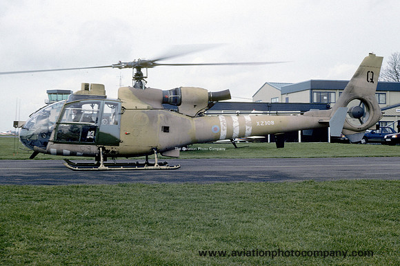 AAC Westland Gazelle AH.1 XZ308/Q (1992)