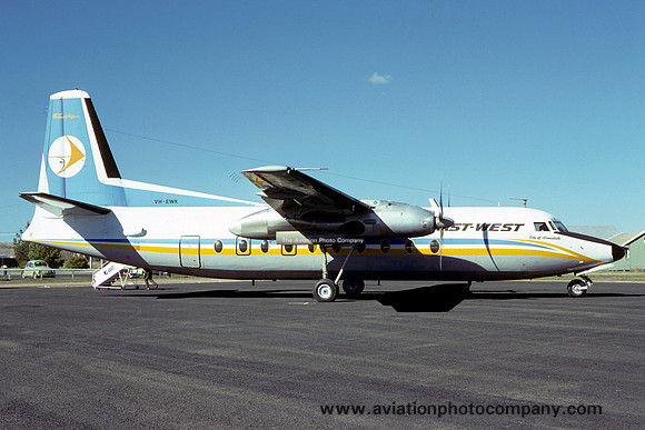East West Fokker F-27 VH-EWK (1979)