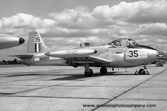 RAF 2 FTS Hunting Jet Provost T.4 XP677/35 (1967)