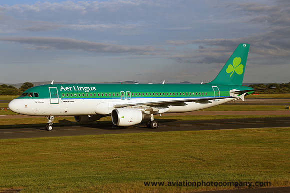 Aer Lingus Airbus A320-200 EI-DEN at Manchester (2015)