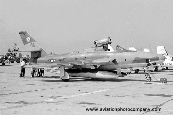 USAF Michigan ANG 171 TRS Republic RF-84F 51-1916 (1969)