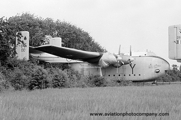 RAF 84 Squadron Blackburn Beverley C.1 XL130 stored at Bicester