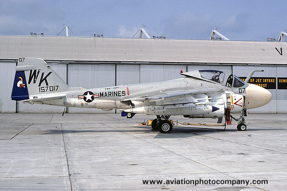 USMC VMA-224 Grumman A-6A 157017/WK-07 (1974)