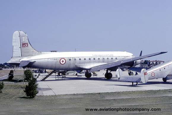 Turkish Air Force Douglas C-54D ETI-683 at the THK Museum