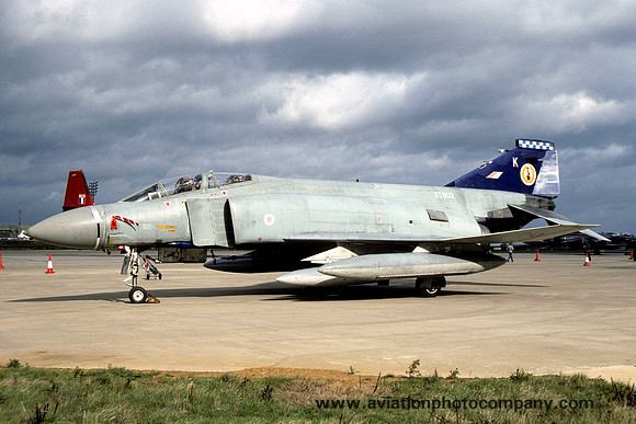 RAF 19 Squadron McDonnell F-4M Phantom FGR.2 XT902/K (1990)