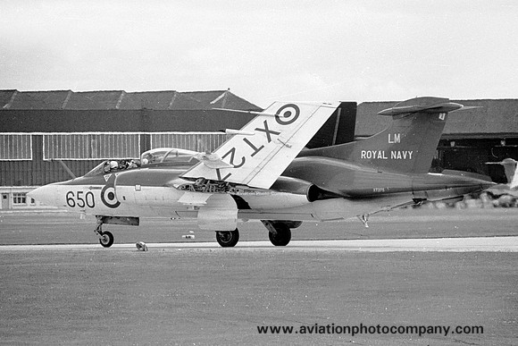Royal Navy 736 Squadron Blackburn Buccaneer S.2 XT275/LM650 at RNAS Lossiemouth (1967)