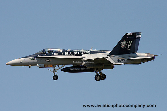 US Navy VFA-34 McDonnell Douglas F/A-18C Hornet 165217/NE-400 at NAS Oceana (2015)