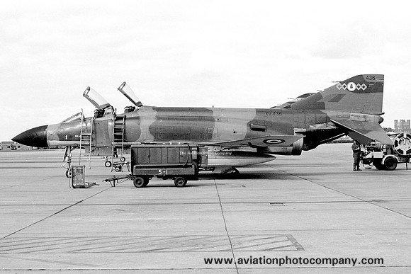 RAF 228 OCU 64 Squadron McDonnell F-4M Phantom FGR.2 XV436 (1974)