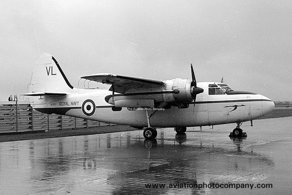 Royal Navy Yeovilton Station Flight Hunting Sea Prince C.1 WJ350 (1972)