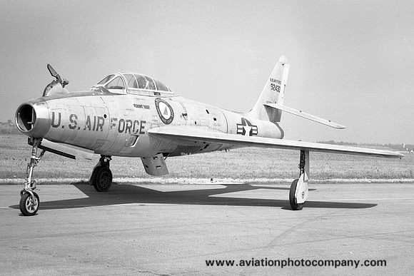 USAF Wright ARDC Republic YF-84F Thunderstreak 49-2430
