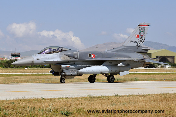 Turkish Air Force 181 Filo GD F-16C 07-1013 at Anatolian Eagle (2015)