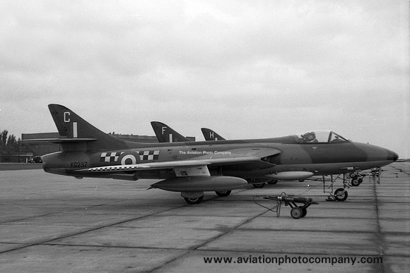 RAF 43 Squadron Hawker Hunter FGA.9 XG237/C (1960)