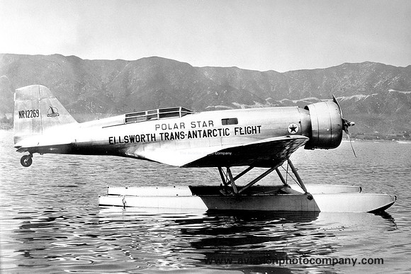 Polar Star Ellsworth Trans-Antartic Flight Northrop Gamma NR12269