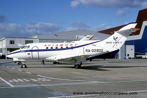 Aviamost (Most Group) Hawker Siddeley HS.125 RA-02802 (1994)